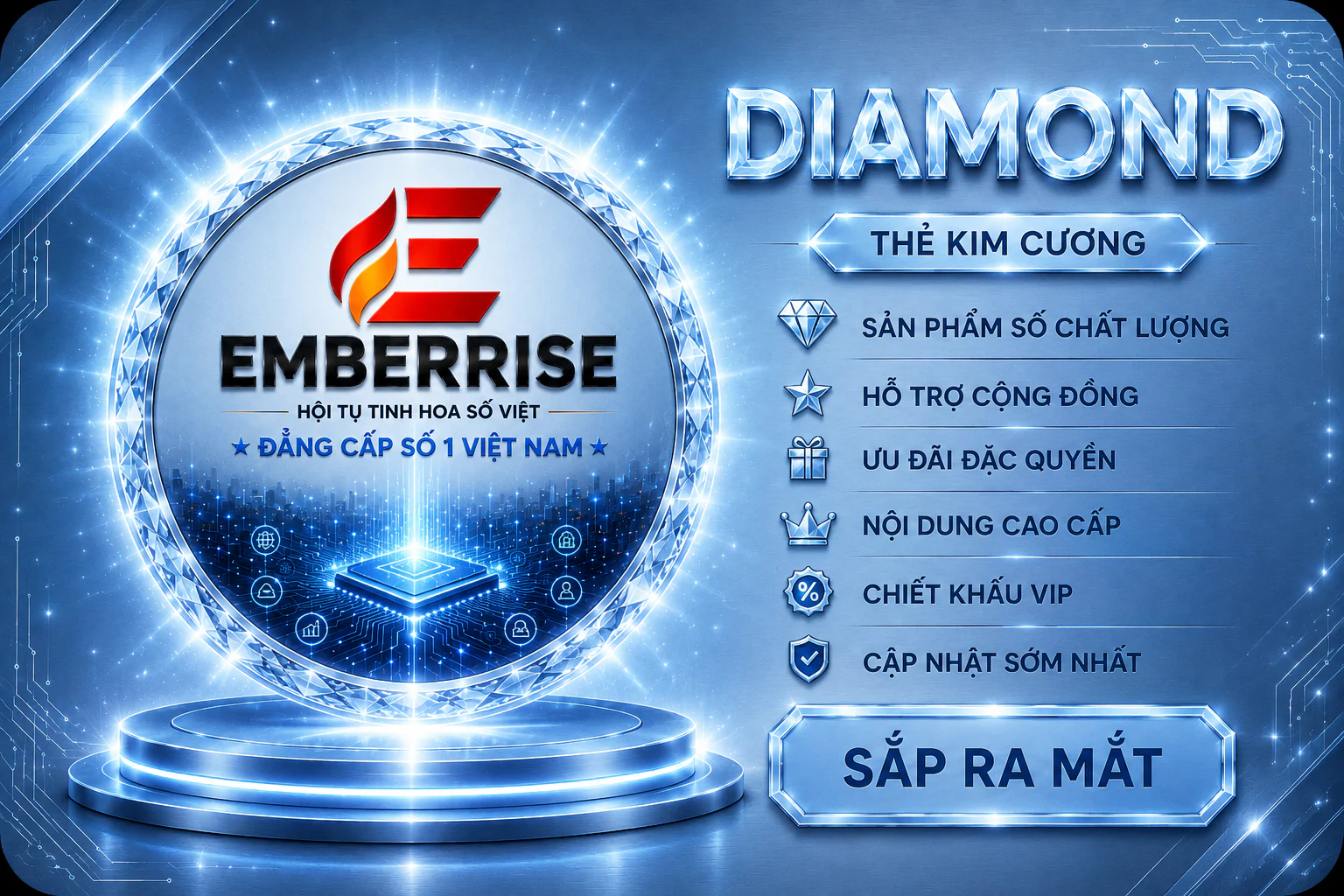 Thẻ thành viên EMBERRISE Diamond