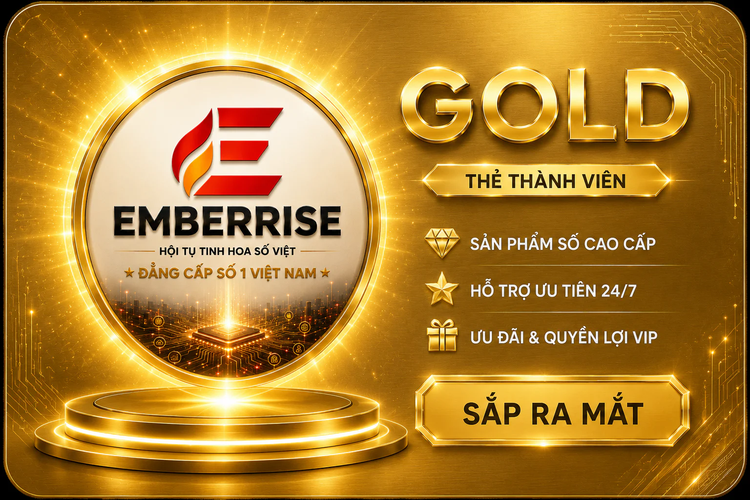 Thẻ thành viên EMBERRISE Gold