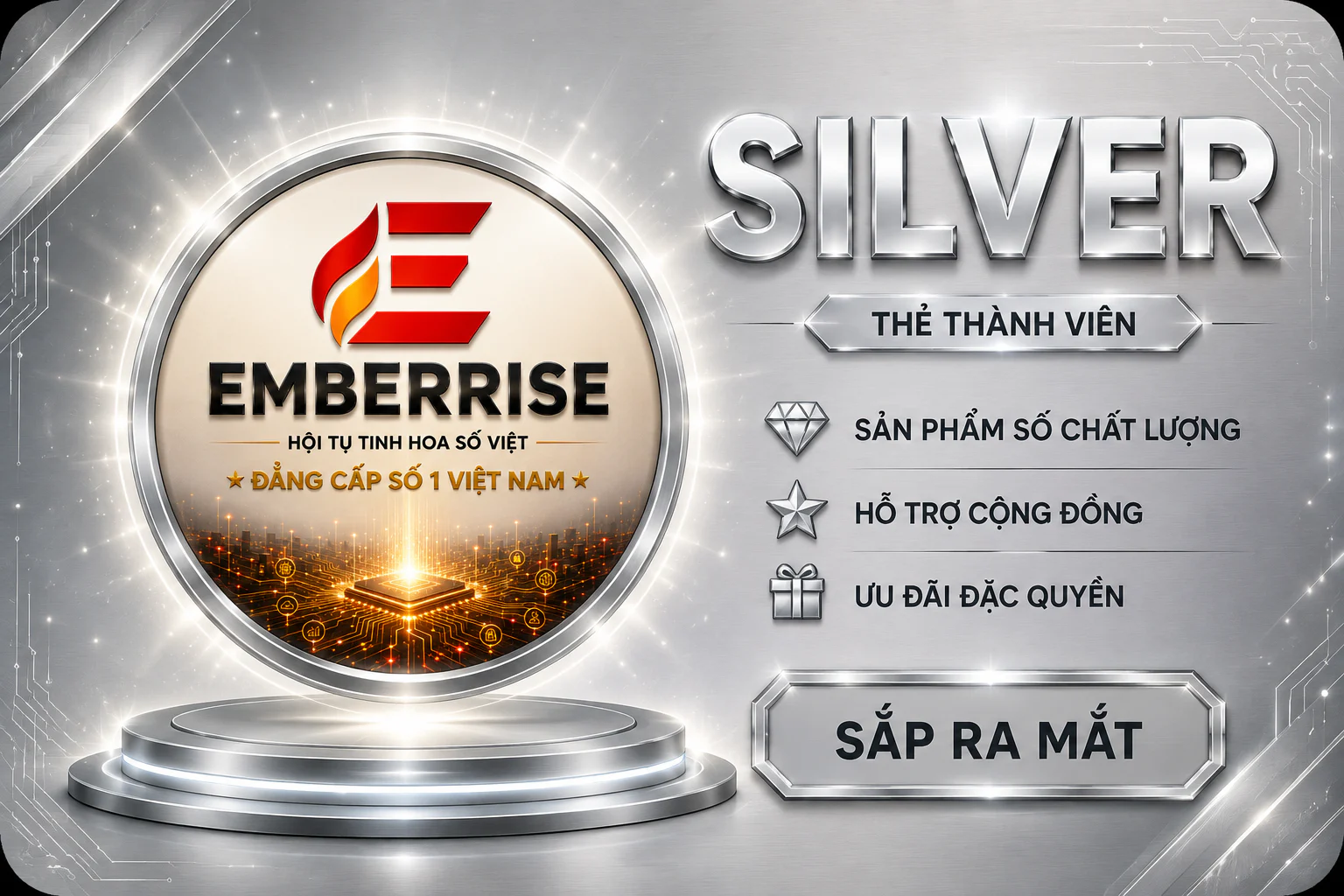 Thẻ thành viên EMBERRISE Silver