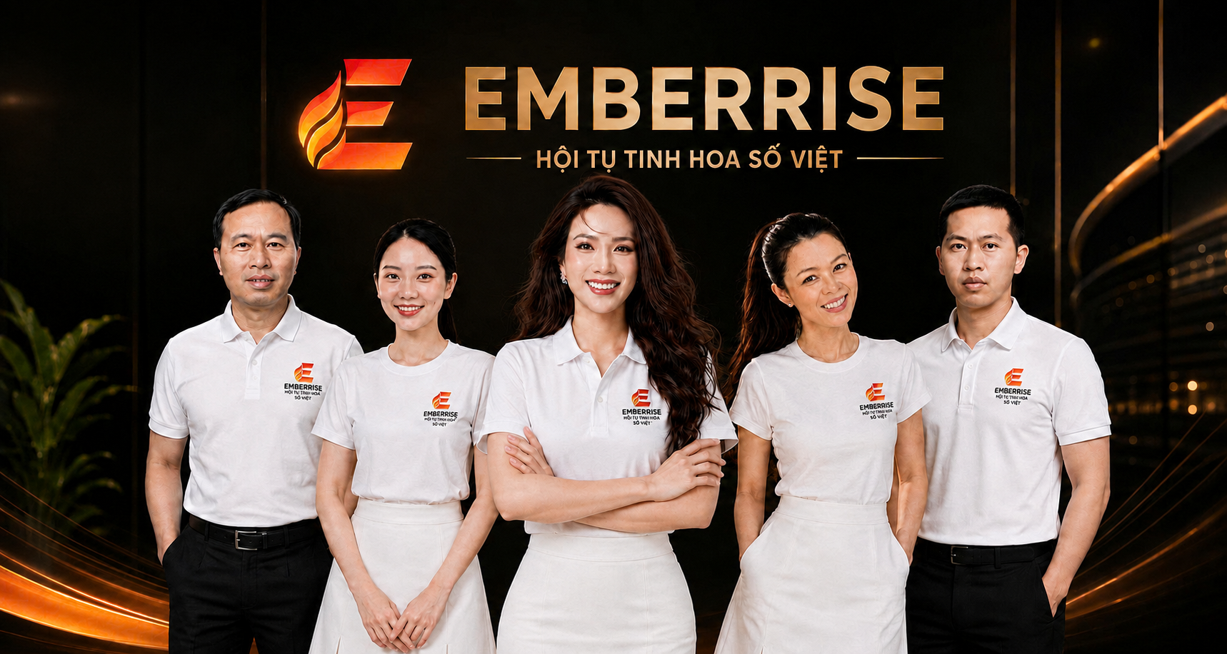 Đội ngũ EMBERRISE — Hội tụ tinh hoa số Việt