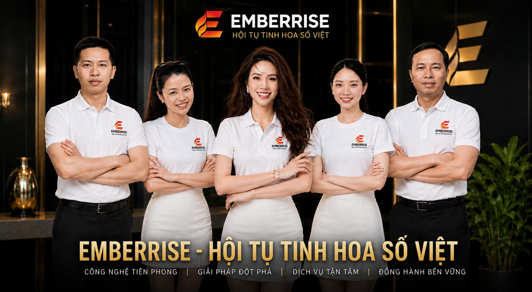 Đội ngũ EMBERRISE — Hội tụ tinh hoa số Việt